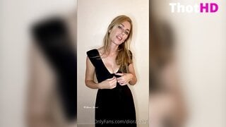 Diora Baird Dress Cleavage Video
