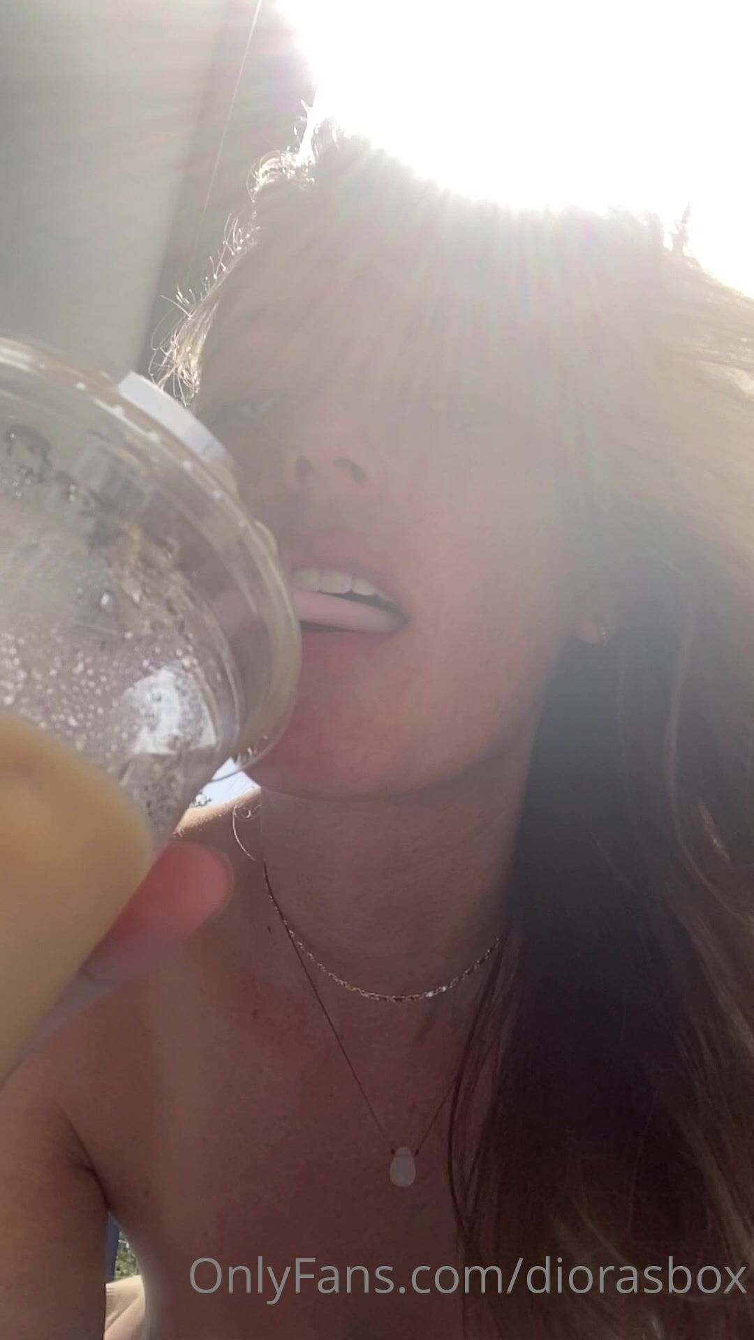 Diora Baird Tongue Out Close Up OnlyFans