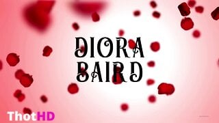 Diora Baird Topless Choker NSFW