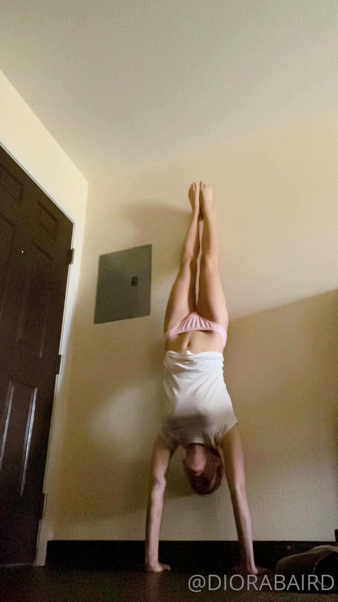Diora Baird Upside-Down with Spread Legs