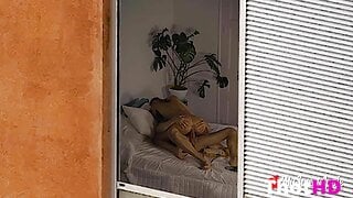 mysweetapple neighbour caught us fucking and made a video