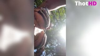Mia Khalifa Outdoor Close-Up Leaked