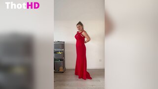 Puma Cherevko Nude in Dress OnlyFans