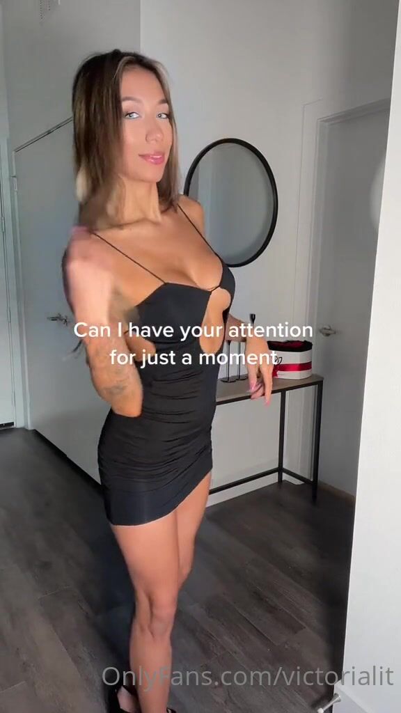 Victoria Lit High Heels and Dress OnlyFans