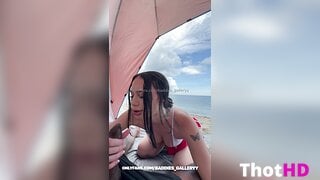 Baddies_gallery's Beach Outdoor Video