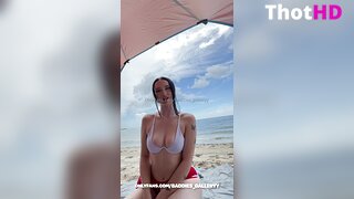 Baddies_gallery's Beach Outdoor Video
