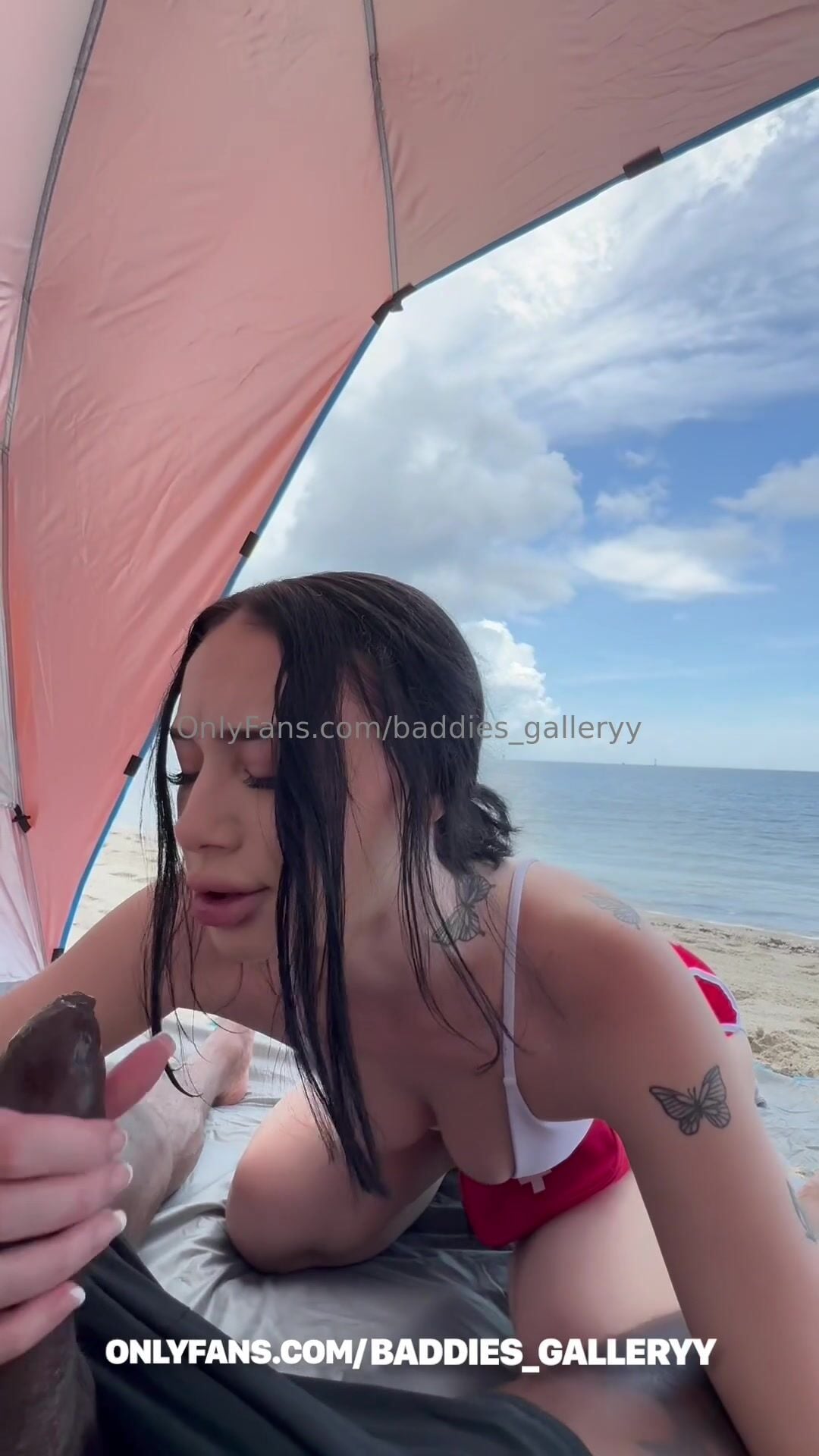 Baddies_gallery's Beach Outdoor Video