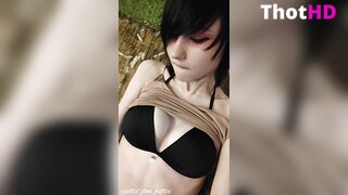 Little_emo_kitten Bikini Cleavage Leaked