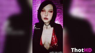 Little_emo_kitten Choker and Dress Leak