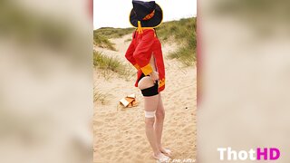 Little_emo_kitten Outdoor Bikini NSFW