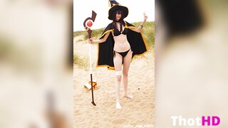 Little_emo_kitten Outdoor Bikini NSFW