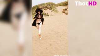 Little_emo_kitten Outdoor Bikini NSFW