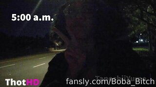 Boba Bitch Masturbating