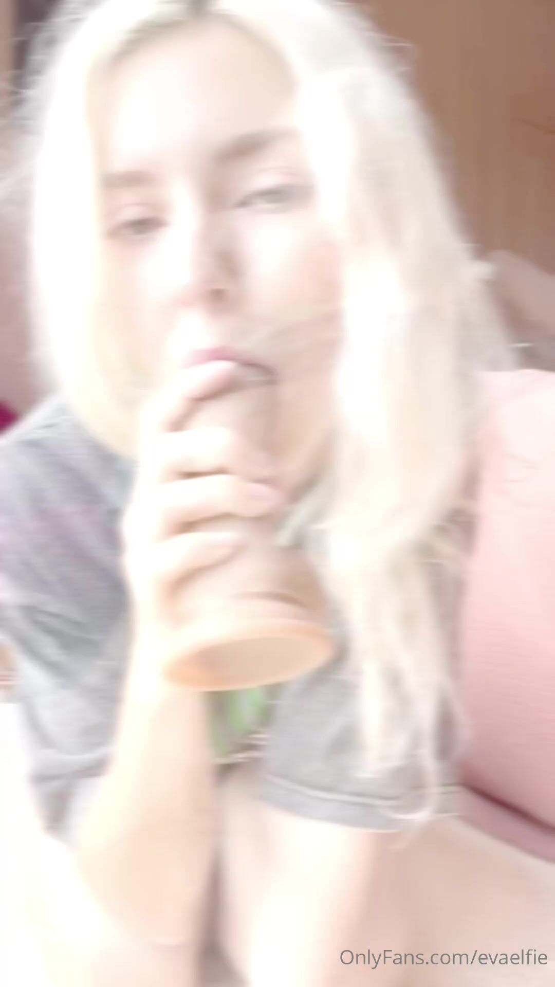 Eva Elfie Masturbating Nude OF