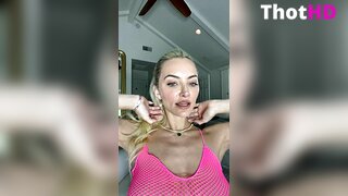 Lindsey Pelas Ass Bottomless OF