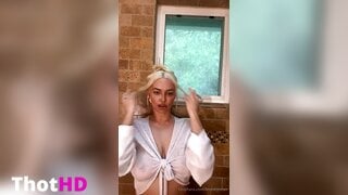 Lindsey Pelas Big Tits Close-Up NSFW