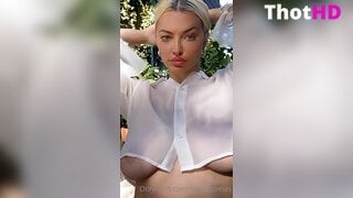 Lindsey Pelas Big Tits Underboob Video