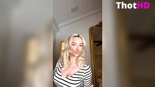 Lindsey Pelas Cleavage Leaked
