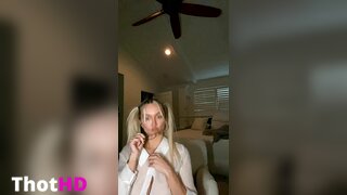 Lindsey Pelas Cleavage Video