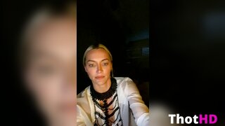 Lindsey Pelas Cleavage Video
