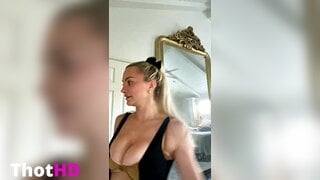 Lindsey Pelas Cleavage and Big Tits Clip