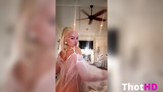 Lindsey Pelas Cleavage and Big Tits NSFW