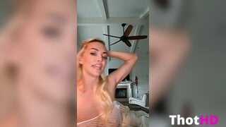 Lindsey Pelas Cleavage and Big Tits NSFW_001
