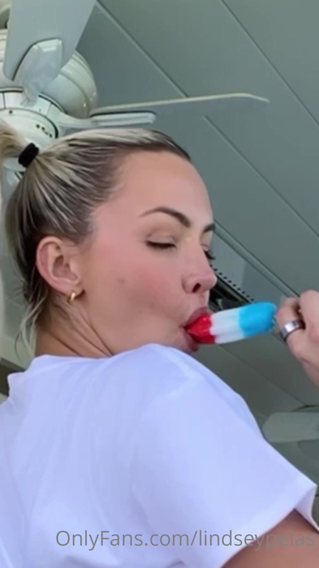Lindsey Pelas Lollipop Underboob