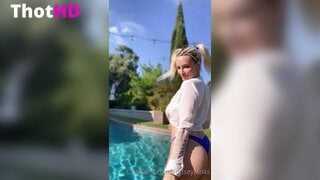 Lindsey Pelas Outdoor Big Tits Leaked