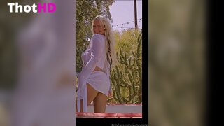 Lindsey Pelas Pool Underboob NSFW