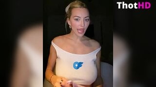 Lindsey Pelas Underboob and Big Tits Clip