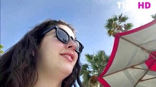 FrenchAva Bikini Outdoor Leak