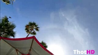 FrenchAva Bikini Outdoor Leaked