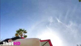 FrenchAva Bikini Outdoor Leaked