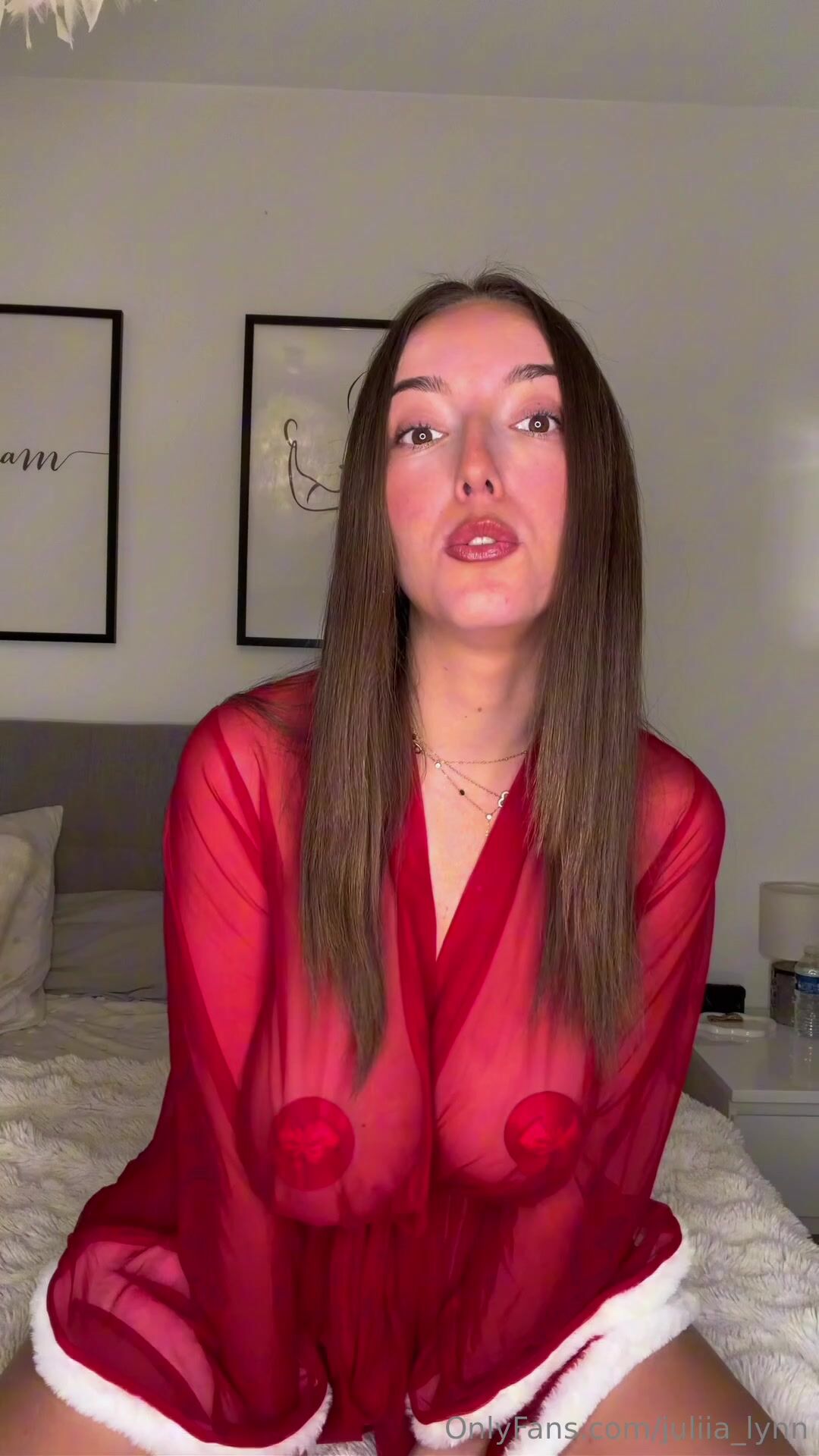 Julia Lynn Pasties on Big Tits Video