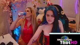 Chloe Lamb Cleavage in Short Dress Leaked