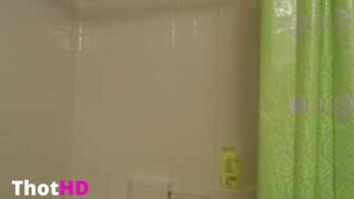 Chloe Lamb Nude Bathroom OF