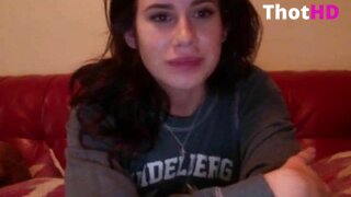 Chloe Lamb on the Couch OF
