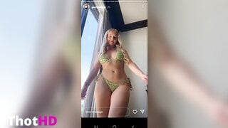 Georgiee Johnston Ass in Bikini XXX