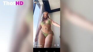 Georgiee Johnston Ass in Bikini XXX