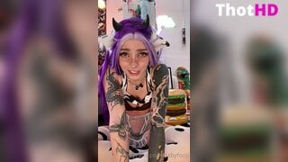 Babyfooji Masturbating in Thighhighs Leaked