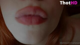 Maimyasmr Close-Up On Bed Clip