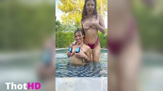 Stefbabyg Bikini Outdoor Leak