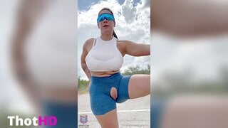 Yiny Leon Shorts Outdoor NSFW