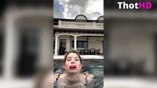 Amanda Cerny Pool Bikini NSFW