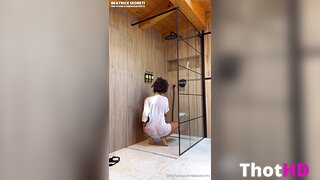 Beatrice Segreti Showering in the Bathroom OnlyFans