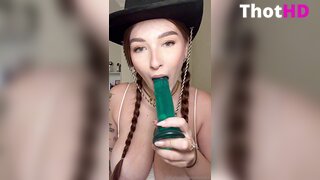 Jade Harper Masturbating From Behind OF