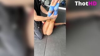 Nalafitness Legs Spread in Lingerie Leaked