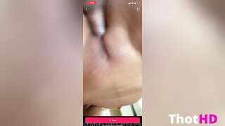 Camila Elle Close-Up Nipple Piercing Leak