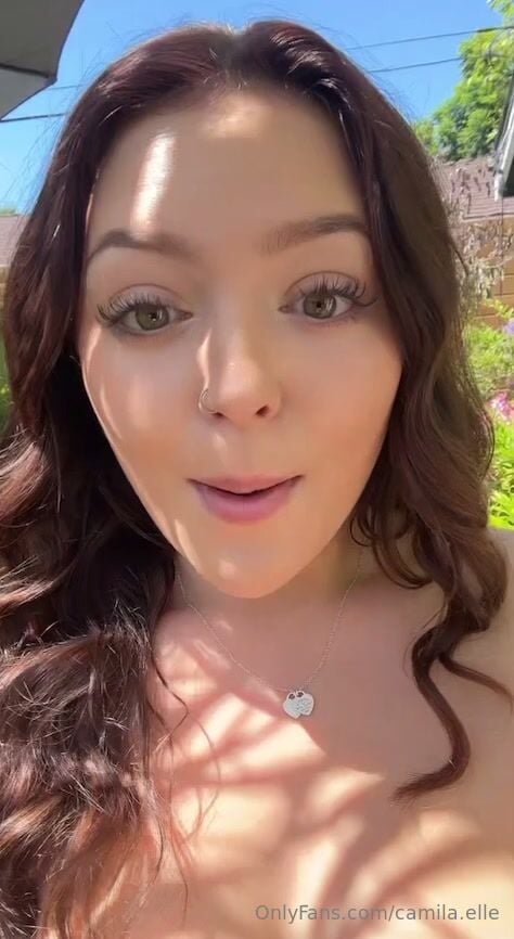 Camila Elle Outdoor Nude NSFW